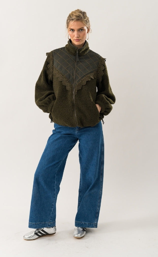 Lollys Laundry Jakke - Fall - Dark Green