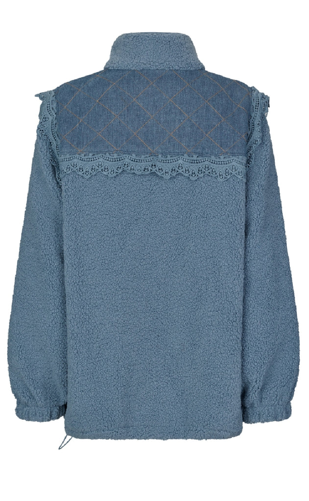 Lollys Laundry Jakke - Fall - Dusty Blue