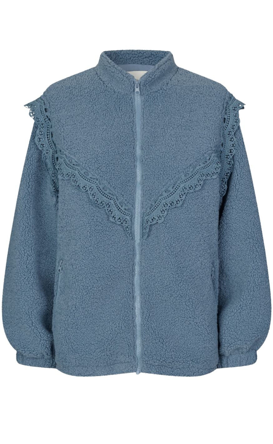 Lollys Laundry Jakke - Fall - Dusty Blue