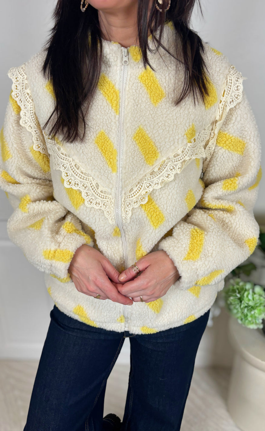 Lollys Laundry Jakke - Fall LS - Light Yellow