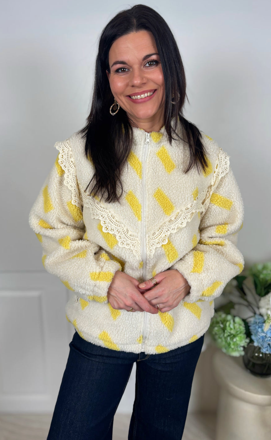 Lollys Laundry Jakke - Fall LS - Light Yellow