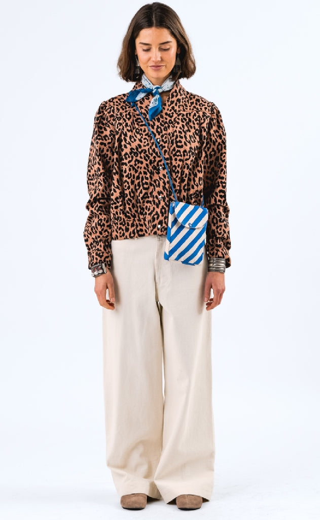 Lollys Laundry Jakke - Irish - Leopard Print