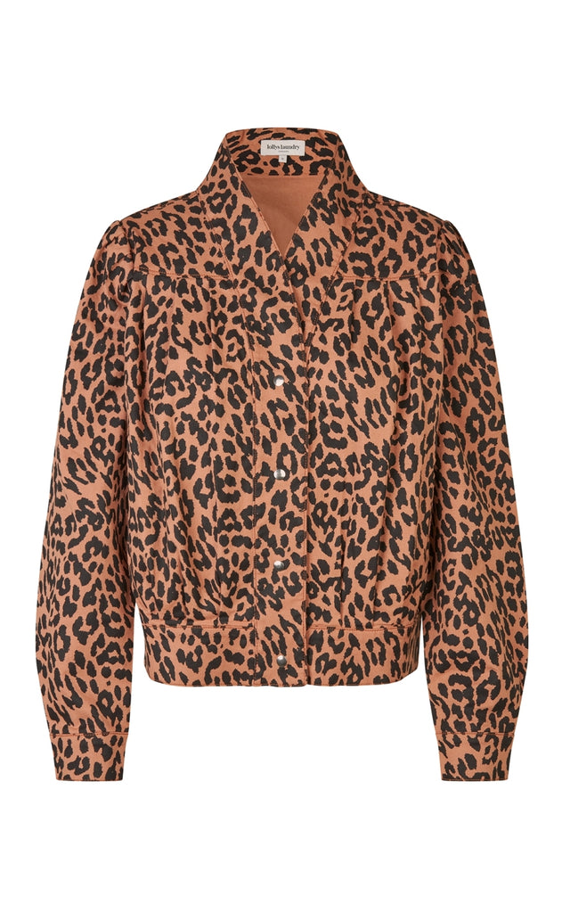 Lollys Laundry Jakke - Irish - Leopard Print