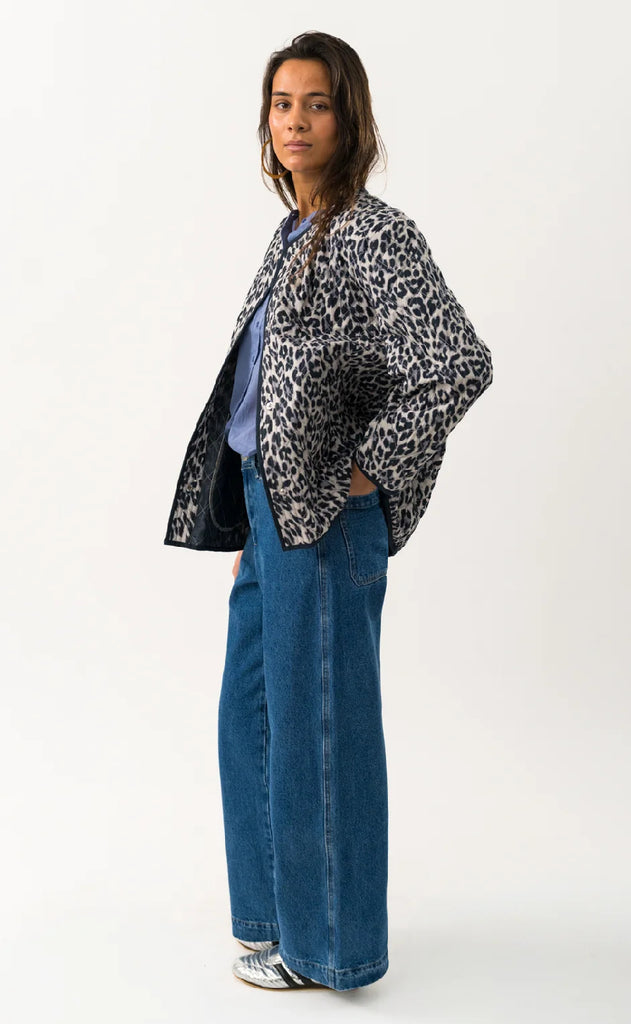 Lollys Laundry Jakke - Lily - Leopard Print