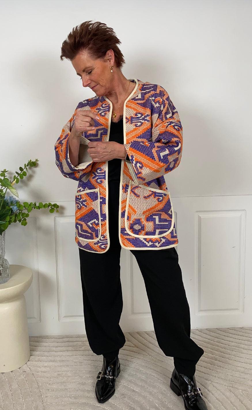 Lollys Laundry Jakke - Lulu - Orange