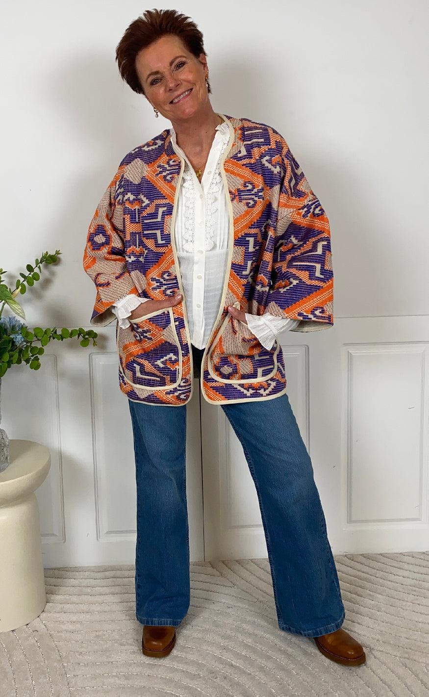 Lollys Laundry Jakke - Lulu - Orange