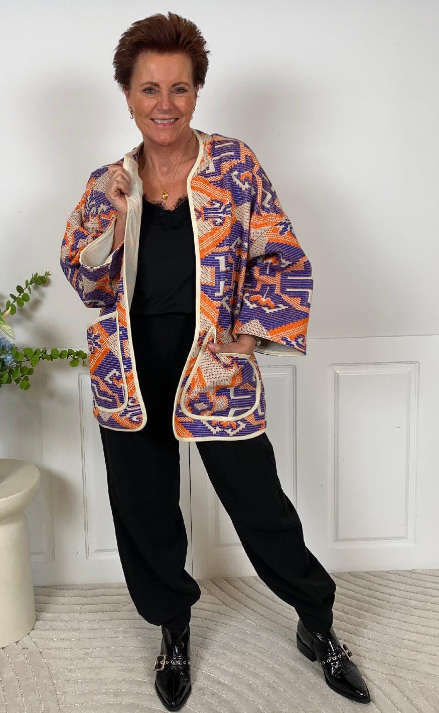 Lollys Laundry Jakke - Lulu - Orange