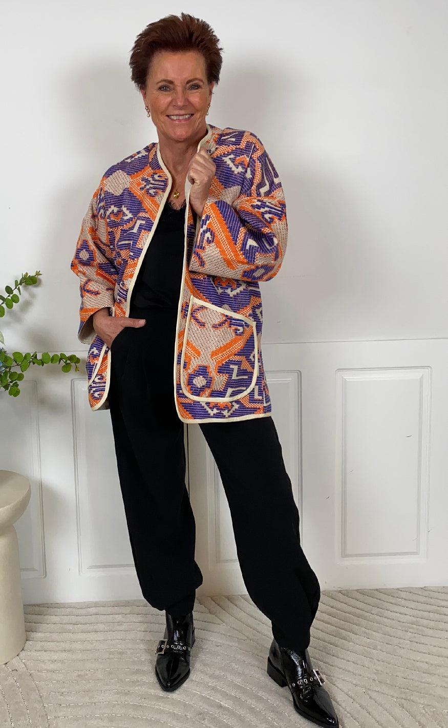 Lollys Laundry Jakke - Lulu - Orange