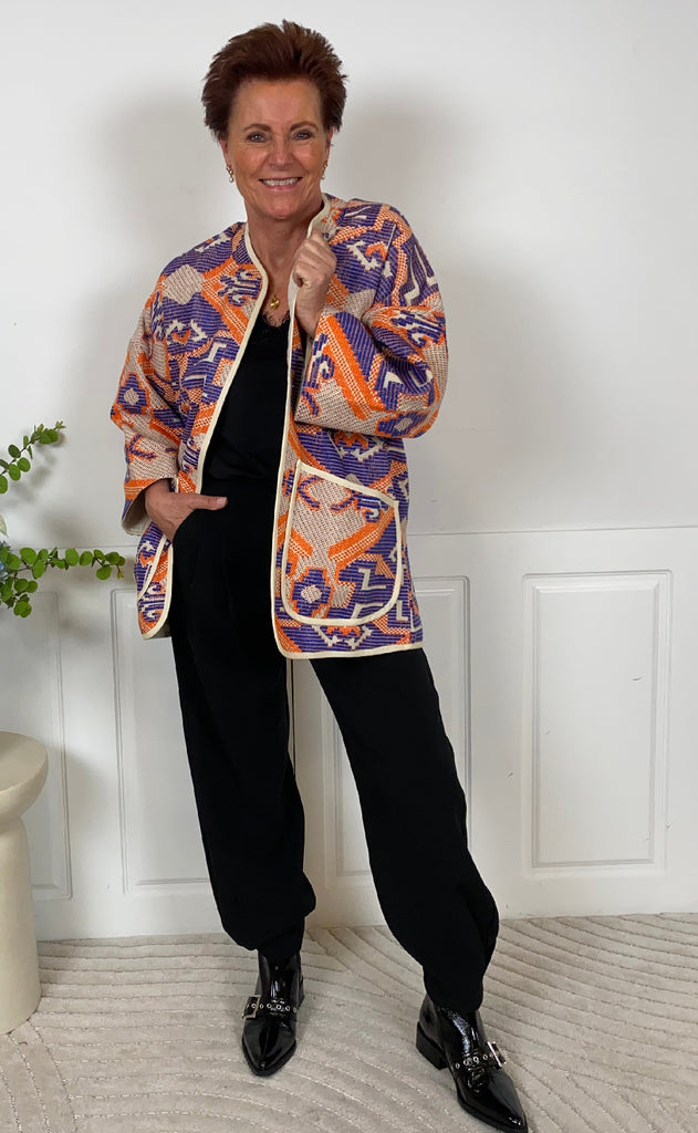 Lollys Laundry Jakke - Lulu - Orange