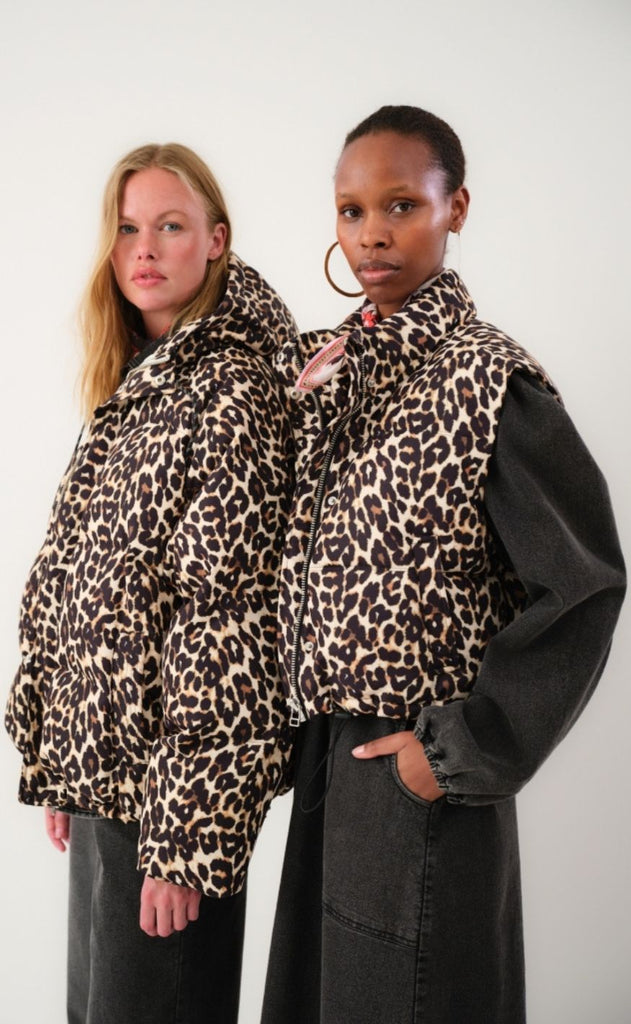 Lollys Laundry Jakke - Shelby - Leopard Print