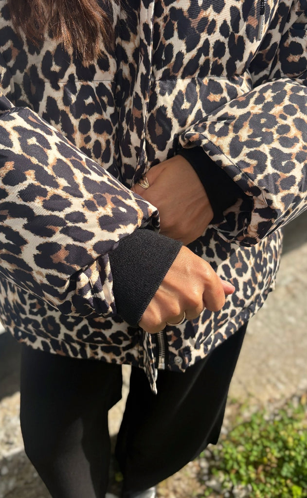 Lollys Laundry Jakke - Shelby - Leopard Print
