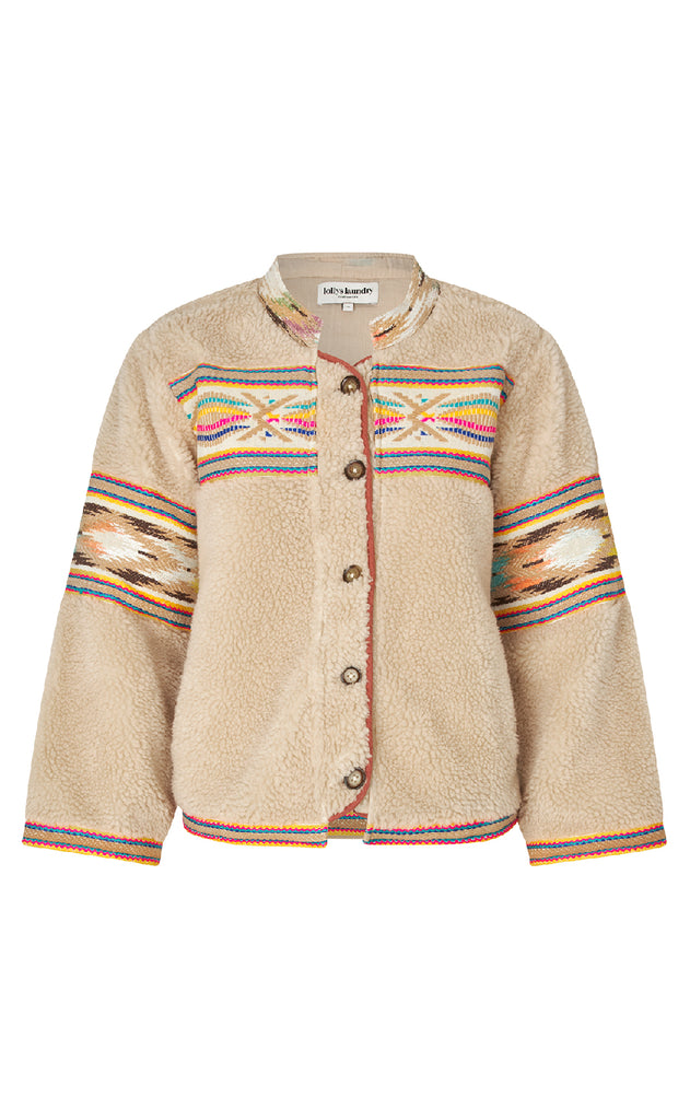 Lollys Laundry Jakke - Siri - Beige