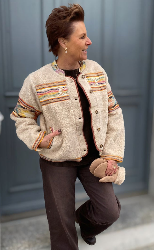 Lollys Laundry Jakke - Siri - Beige