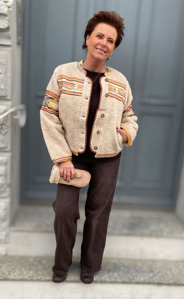 Lollys Laundry Jakke - Siri - Beige