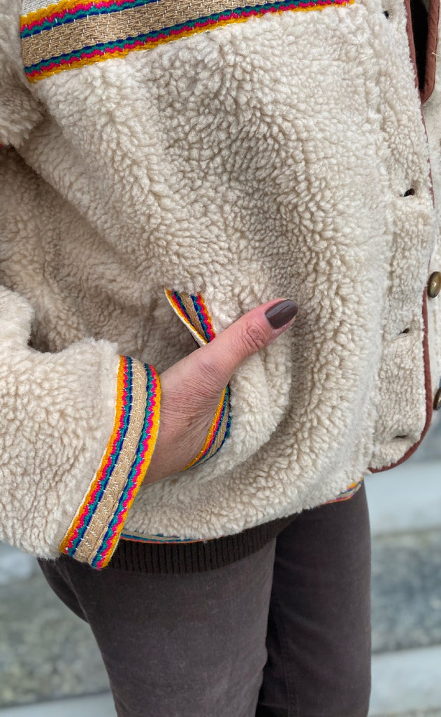 Lollys Laundry Jakke - Siri - Beige