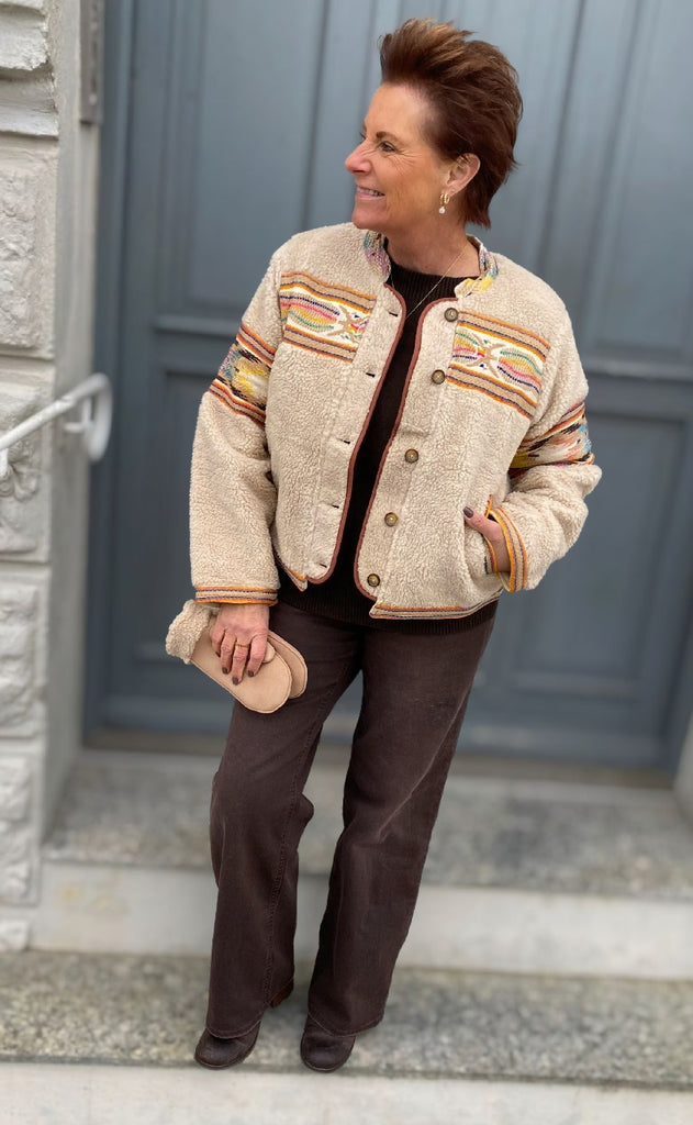 Lollys Laundry Jakke - Siri - Beige