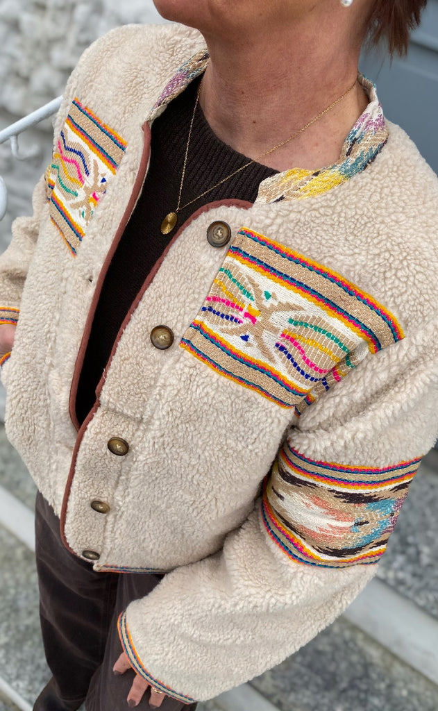 Lollys Laundry Jakke - Siri - Beige