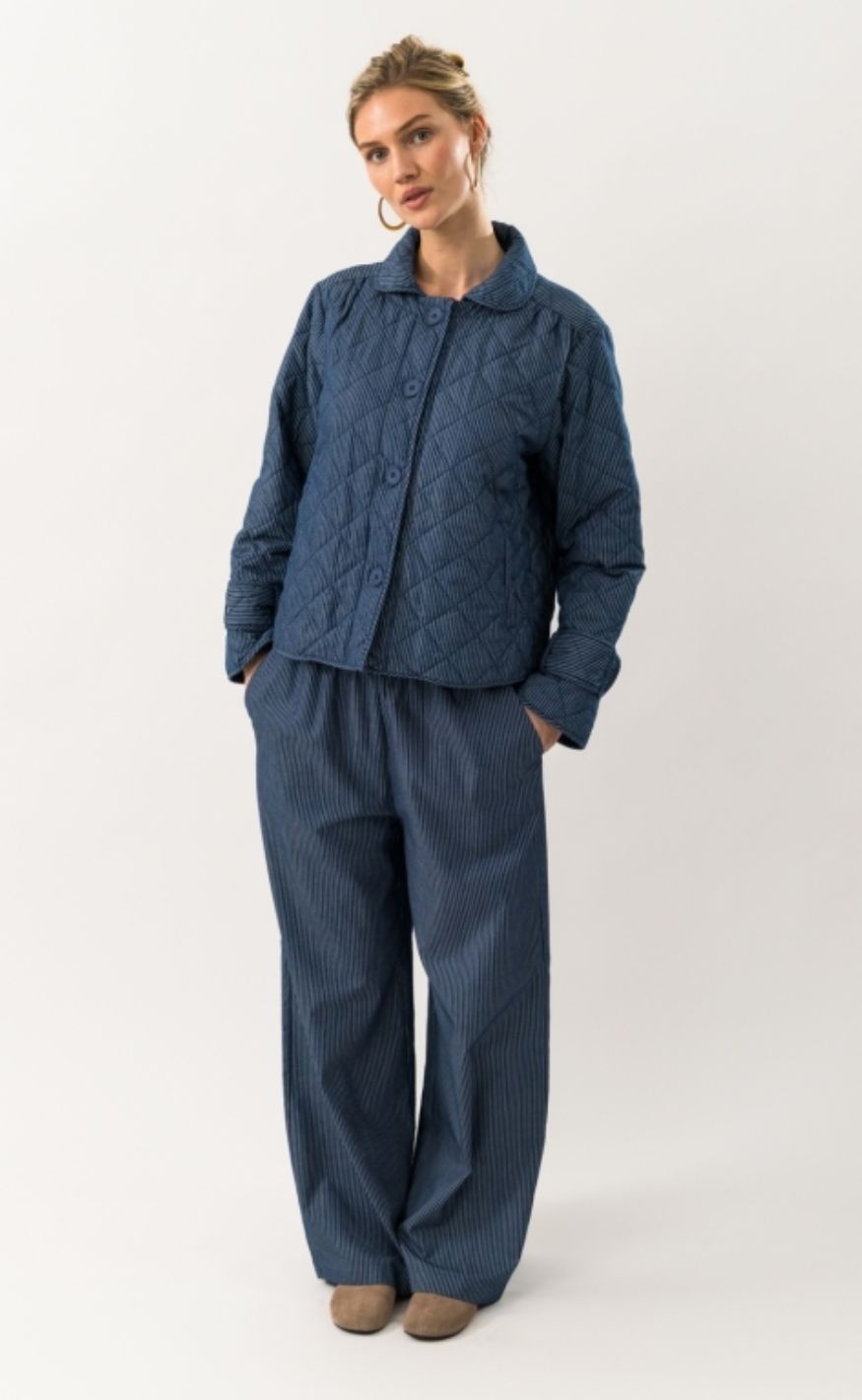 Lollys Laundry Jakke - Viola - Dark Blue