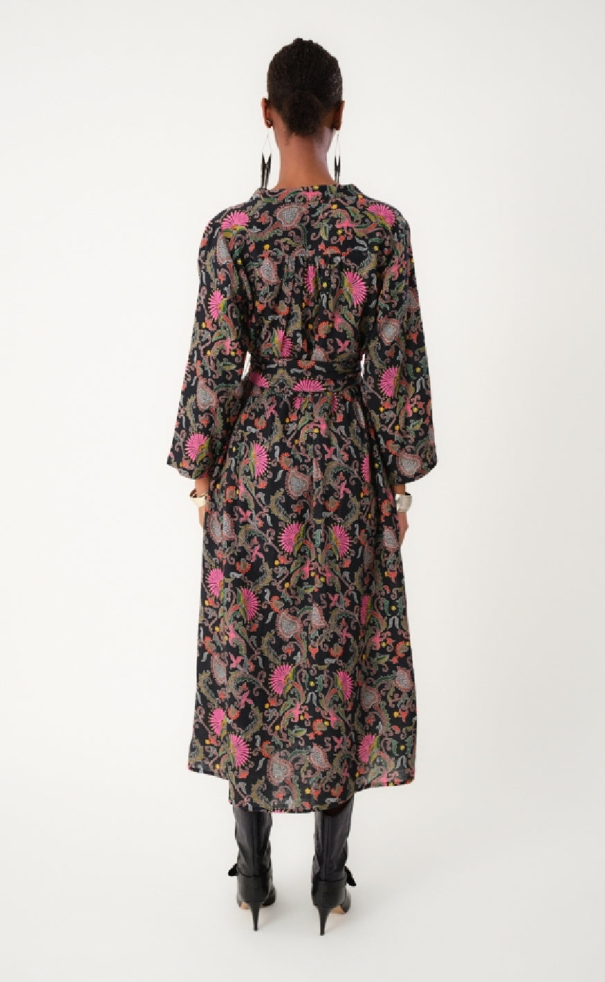 Lollys Laundry Kjole - Harper LL Maxi - Flower Print