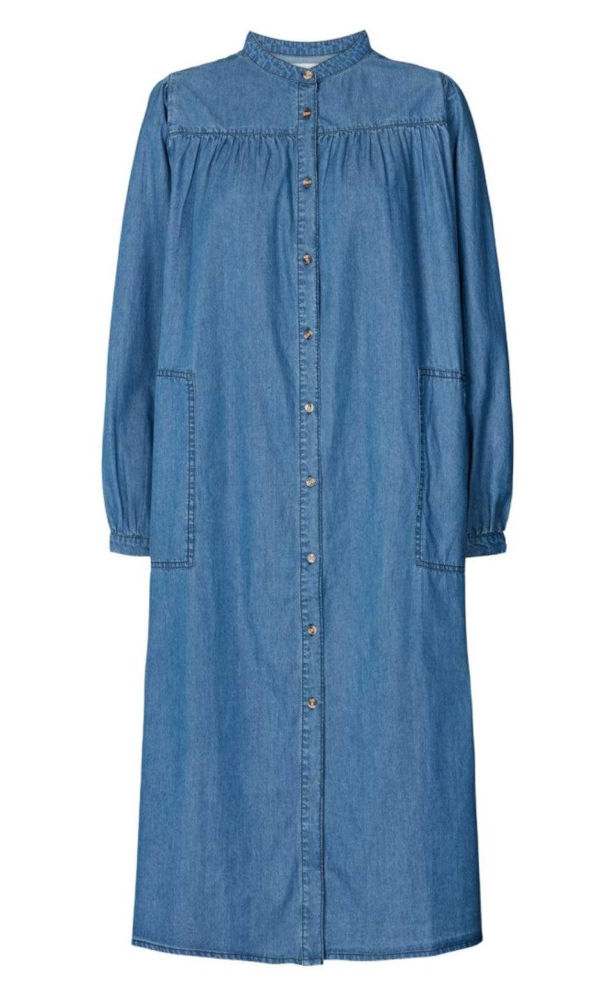 Lollys Laundry Kjole - Jess - Blue