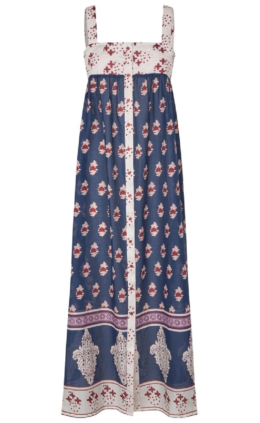 Lollys Laundry Kjole - Kia - Dark Blue