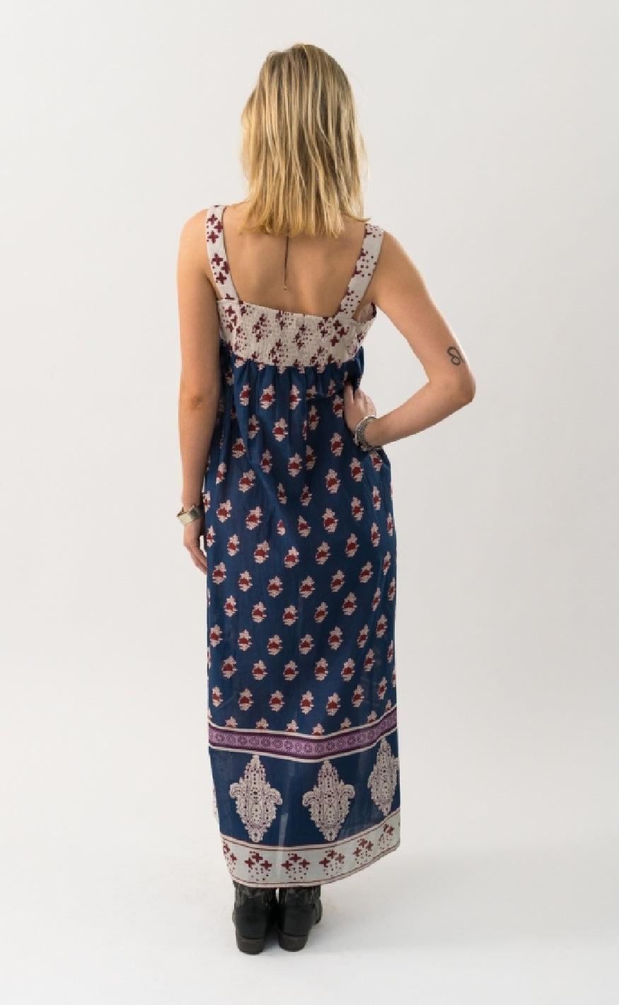 Lollys Laundry Kjole - Kia - Dark Blue
