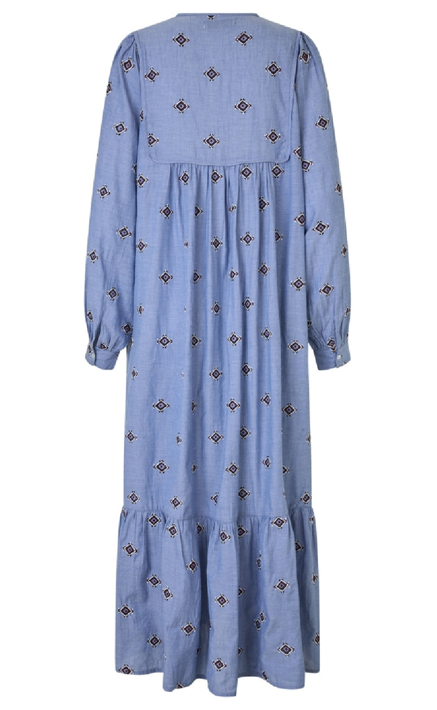 Lollys Laundry Kjole - Latour LL - Light Blue