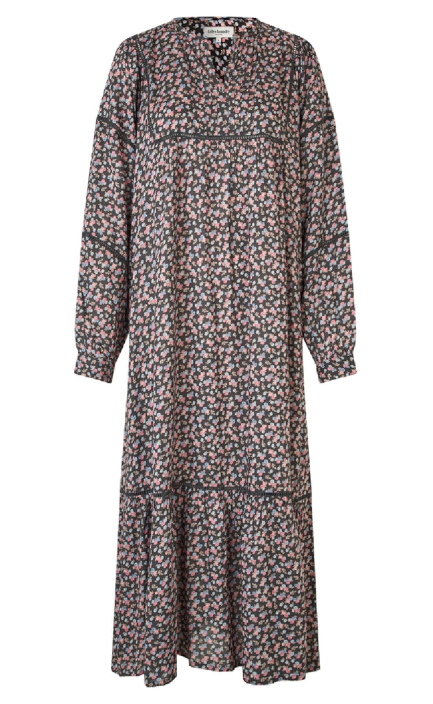 Lollys Laundry Kjole - Latour LL - Washed Black