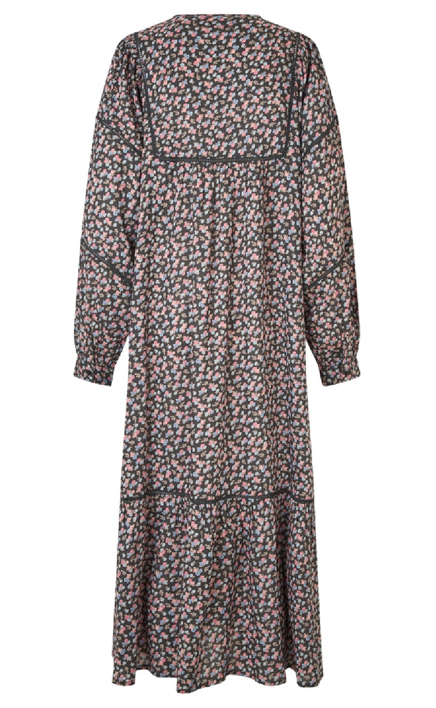 Lollys Laundry Kjole - Latour LL - Washed Black