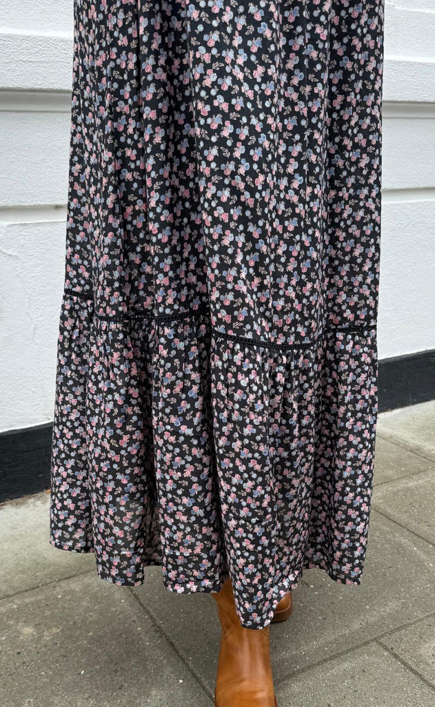 Lollys Laundry Kjole - Latour LL - Washed Black