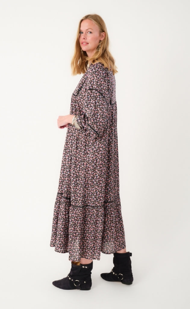 Lollys Laundry Kjole - Latour LL - Washed Black