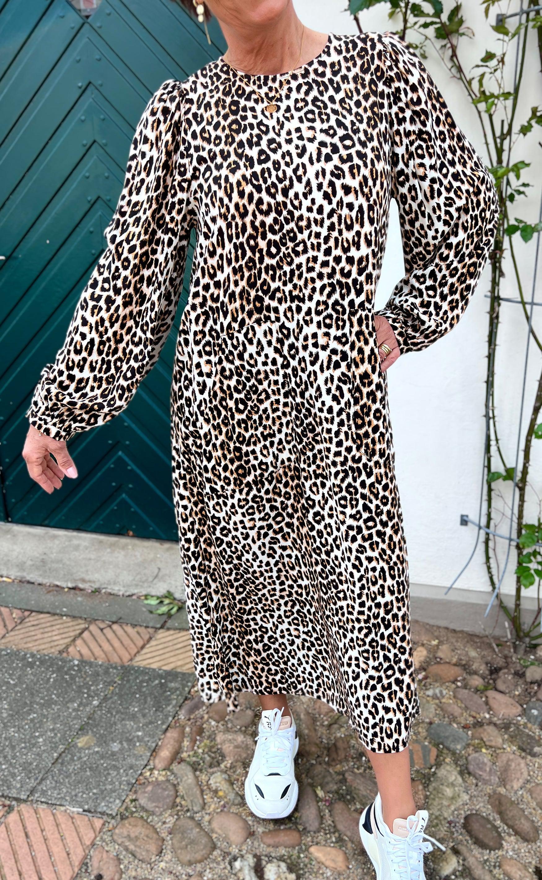 Lollys Laundry Kjole - Lucas - Leopard Print