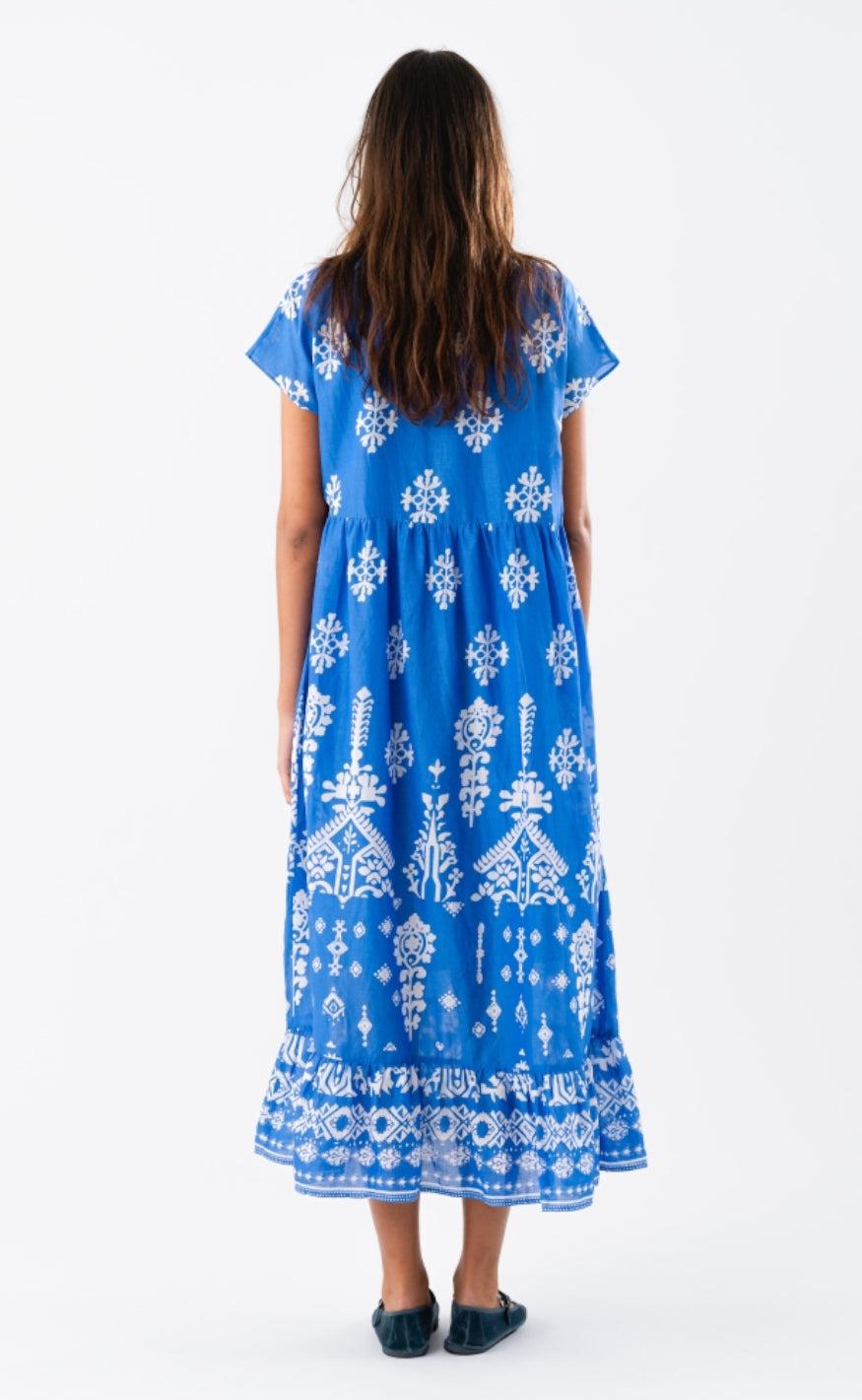 Lollys Laundry Kjole - Mackay - Blue