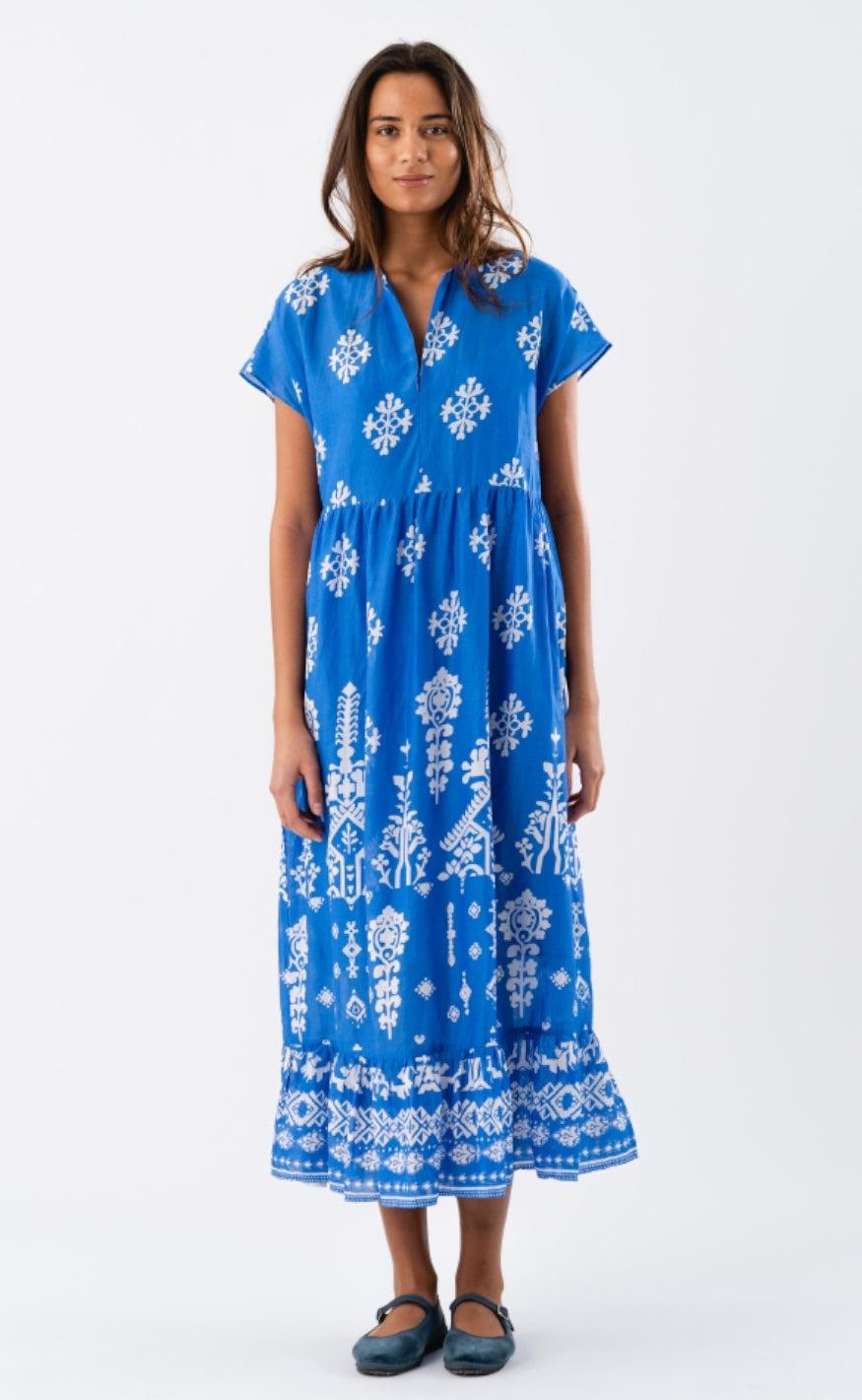 Lollys Laundry Kjole - Mackay - Blue