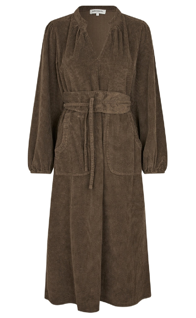 Lollys Laundry Kjole - Paris - Dark Mokka