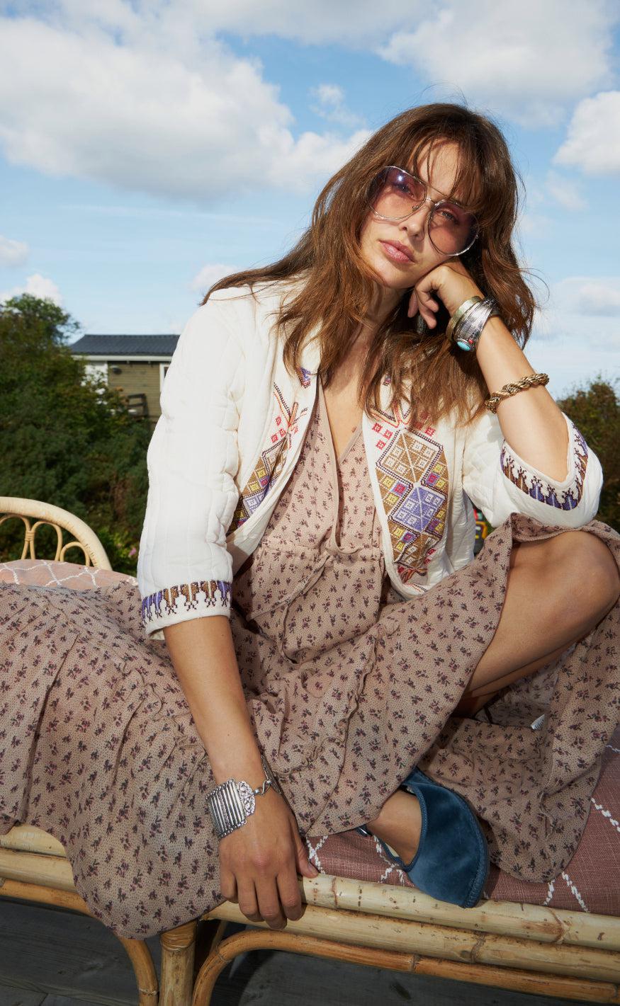Lollys Laundry Kjole - Samo - Flower Print