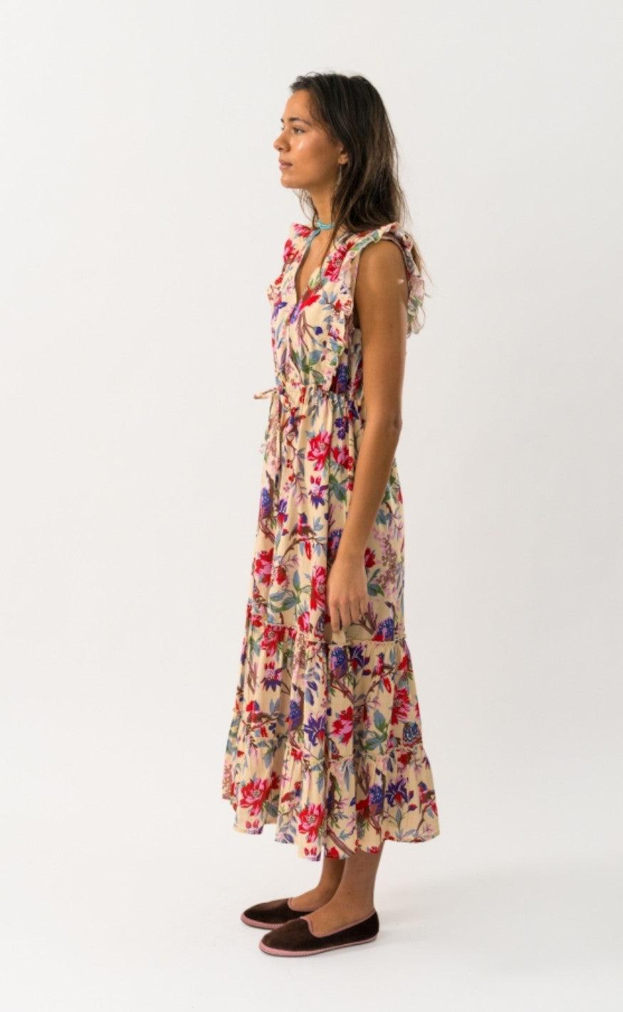 Lollys Laundry Kjole - Samo - Flower Print