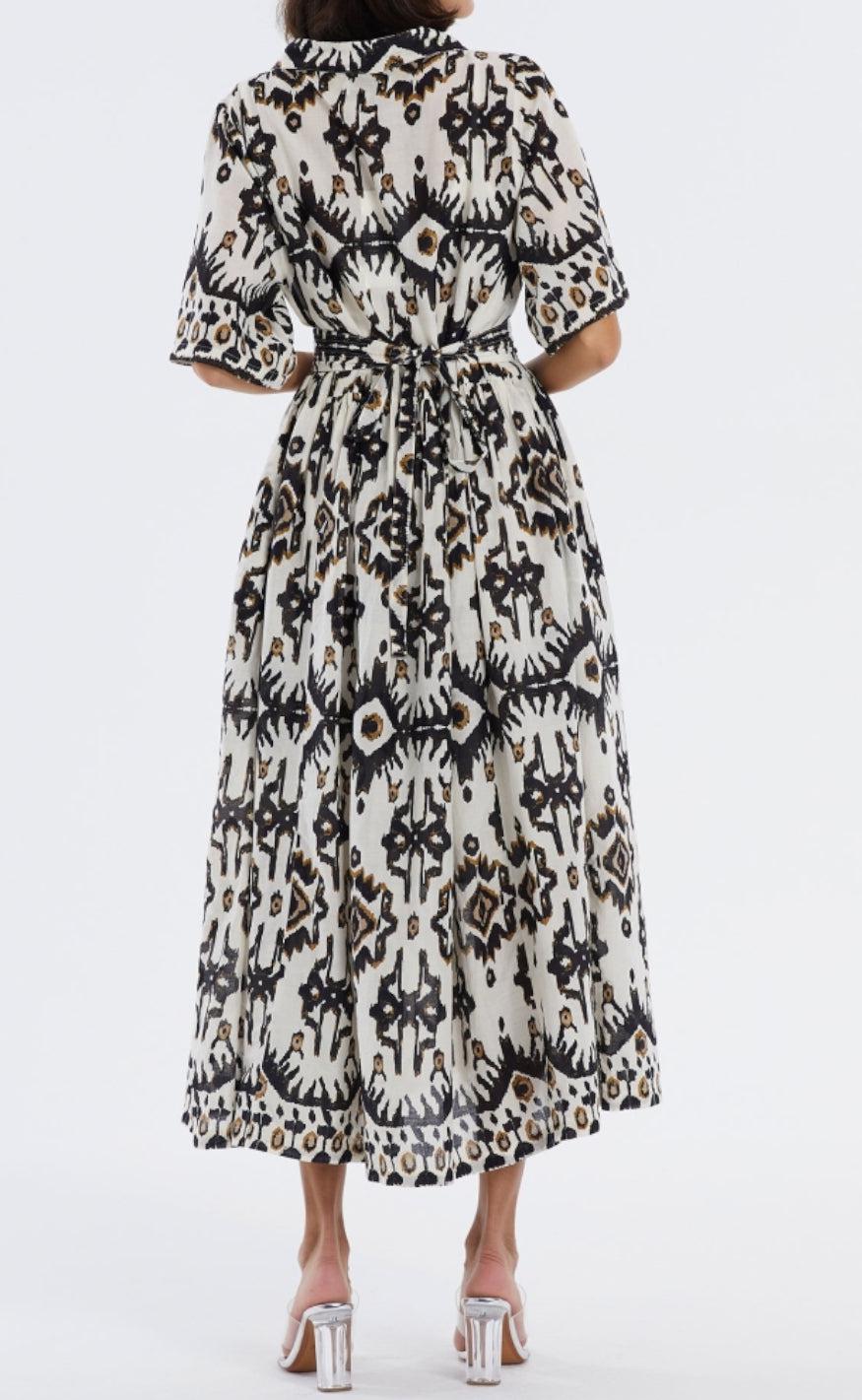 Lollys Laundry Kjole - Sumia - Aztec Print