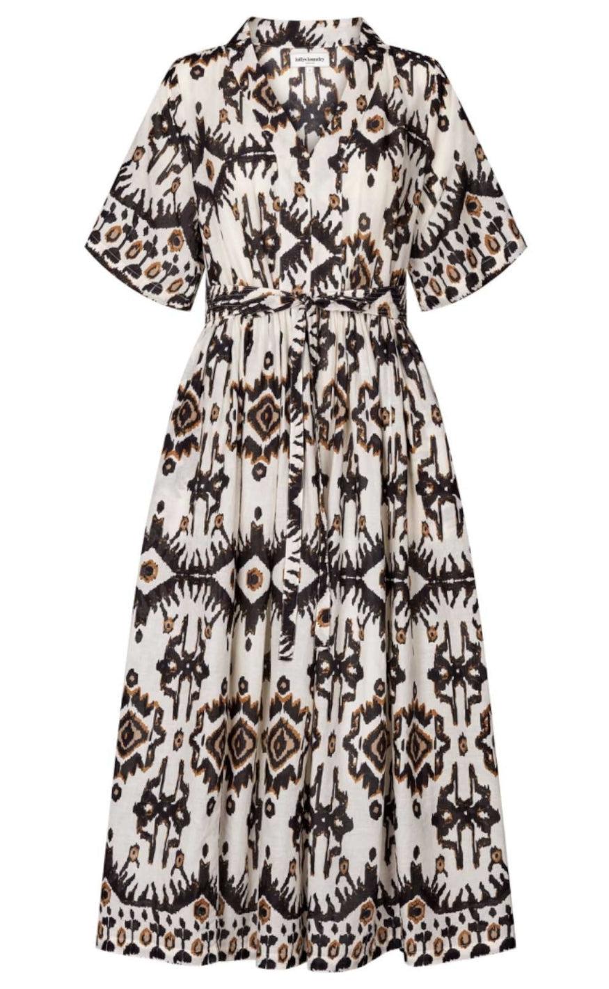 Lollys Laundry Kjole - Sumia - Aztec Print