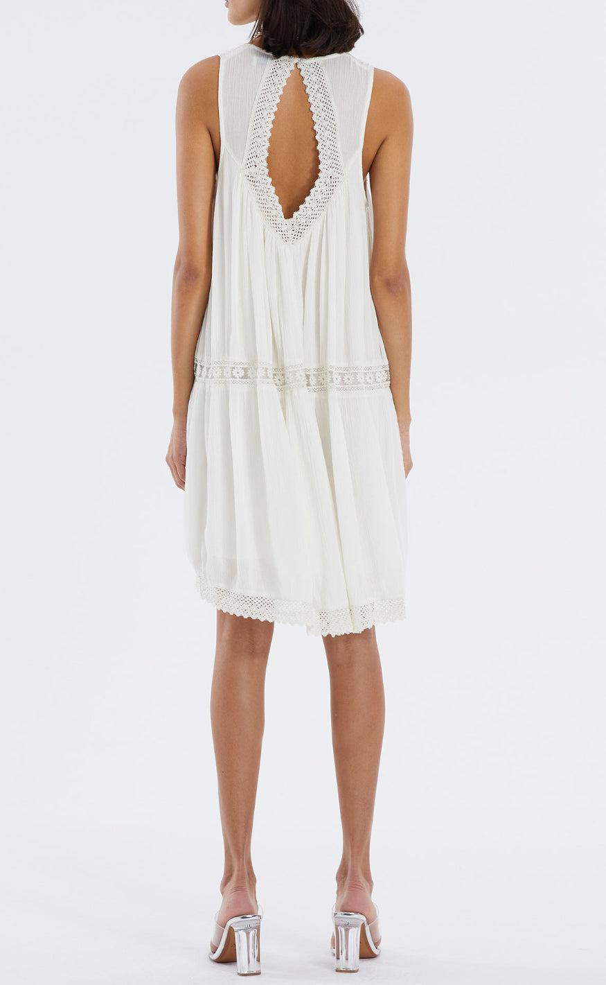 Lollys Laundry Kjole - Tully - Creme