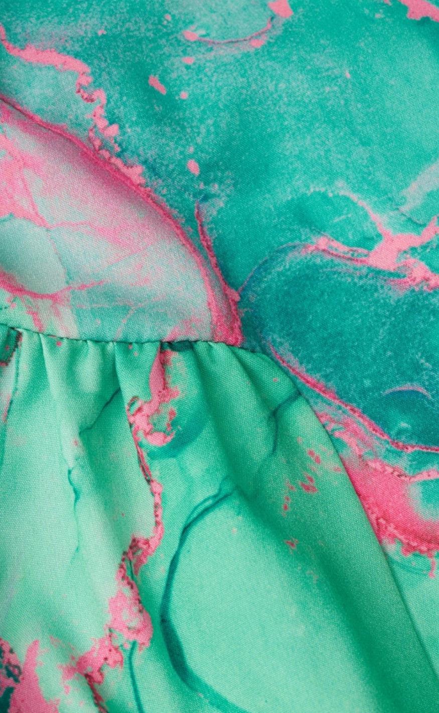 Lollys Laundry Maxi Kjole - Harper - Green