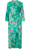 Lollys Laundry Maxi Kjole - Harper - Green