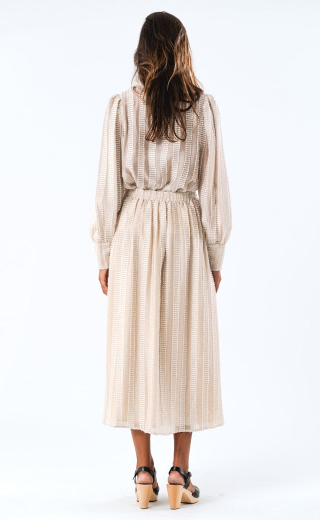 Lollys Laundry Nederdel - Akane Maxi - Creme