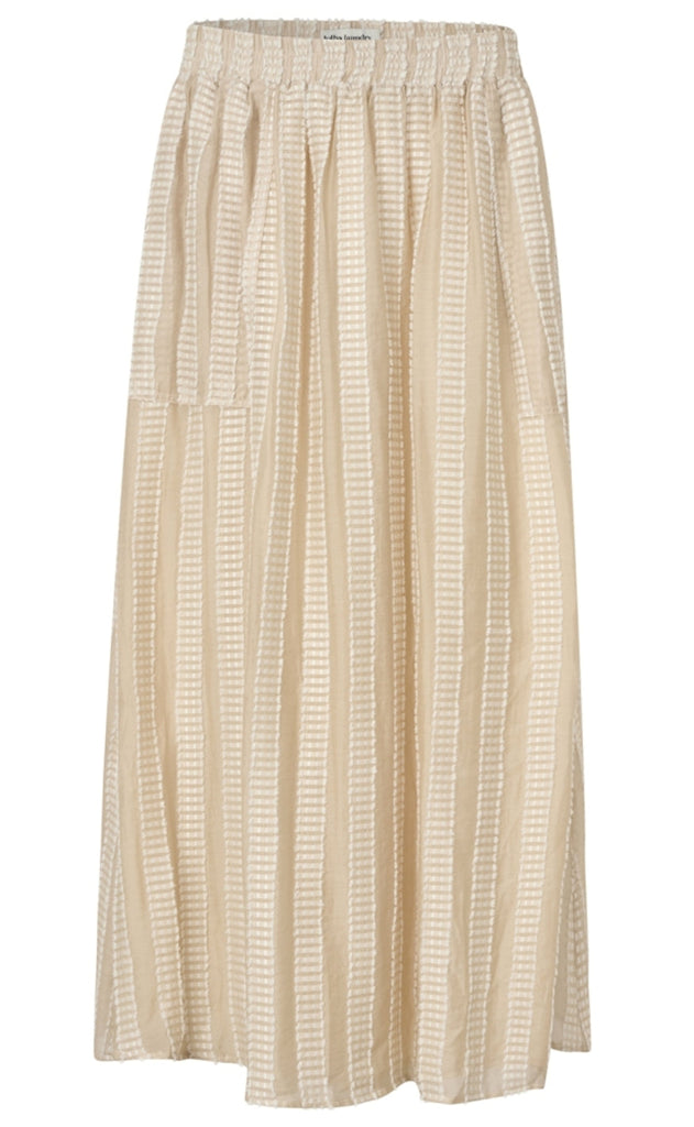 Lollys Laundry Nederdel - Akane Maxi - Creme