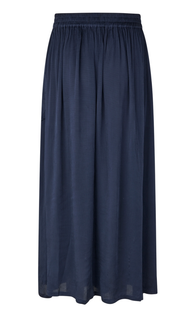 Lollys Laundry Nederdel - Akane Maxi - Dark Blue