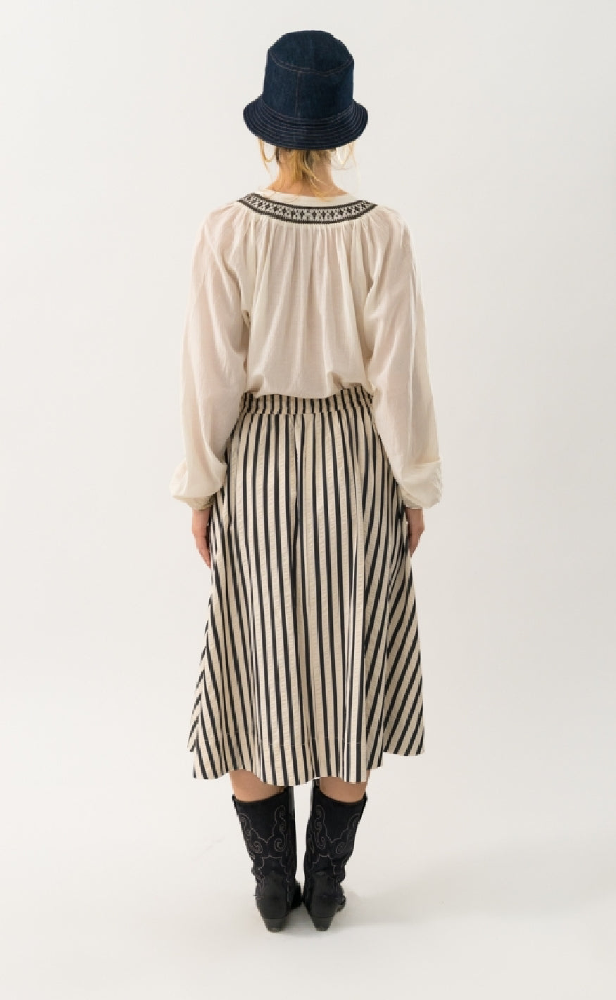 Lollys Laundry Nederdel - Bristol - Stripe