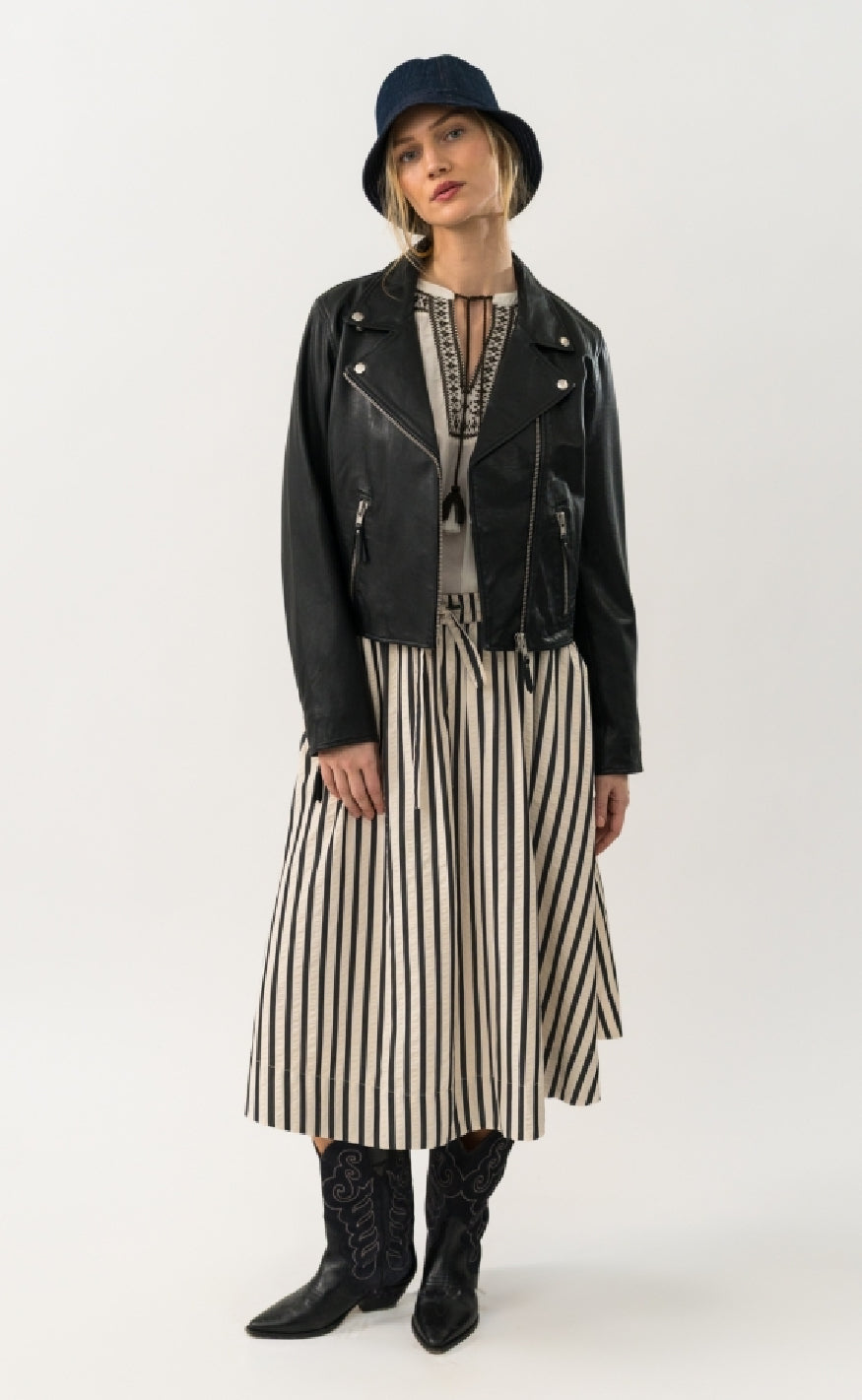 Lollys Laundry Nederdel - Bristol - Stripe