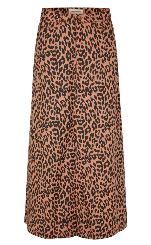 Lollys Laundry Nederdel - Luna - Leopard Print