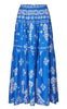 Lollys Laundry Nederdel - Sunset - Blue