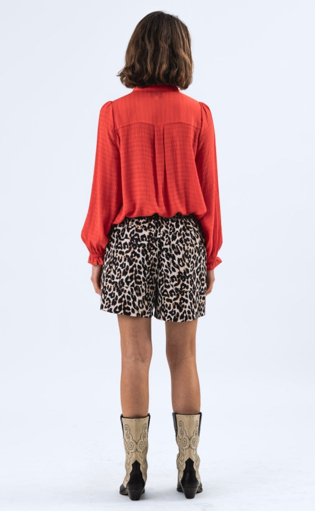 Lollys Laundry Shorts - Asta - Leopard Print